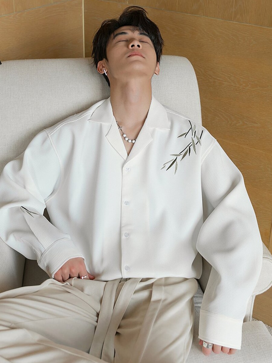 GS No. 291 Bamboo Shirt, White / M