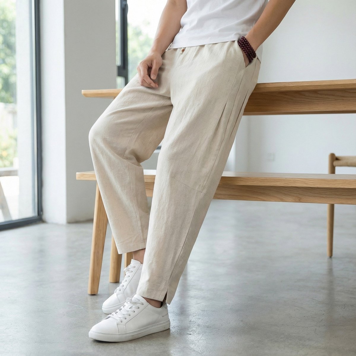 GS No. 40 Linen Pants – Gentleman's Seoul