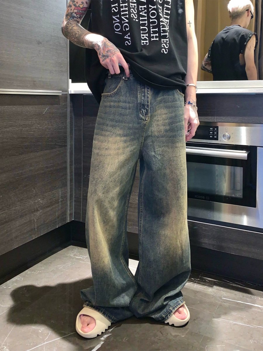 GS 75 Korean Loose Jeans – Gentleman's Seoul