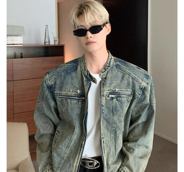 GS No. 408 Washed Denim Jacket