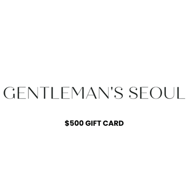 Gentleman's Seoul Gift Cards - Gentleman's Seoul - 