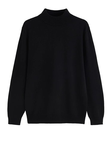 GS No. 1 Plush Turtleneck Sweater - Gentleman's Seoul - 