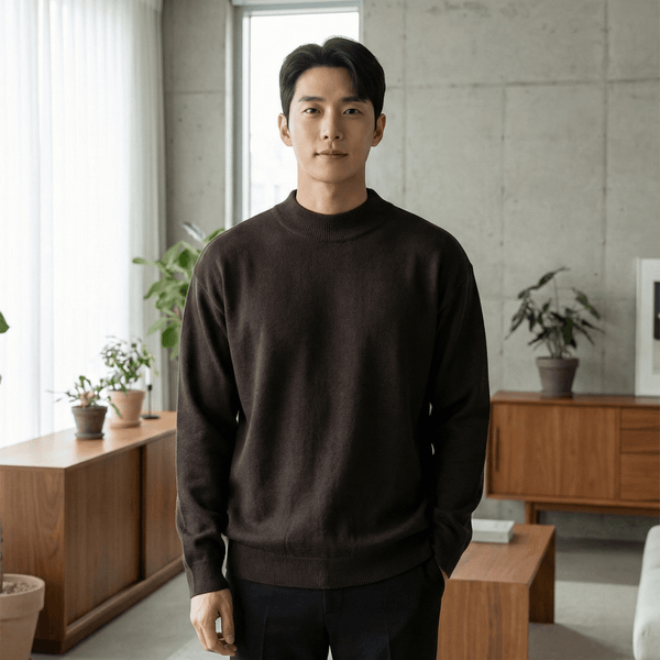 g*n様 luxury cotton turtleneck sweatshirt gs-no-1-plush-turtleneck-