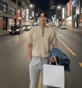 GS No. 100 Knitted T-shirt - Gentleman's Seoul - 