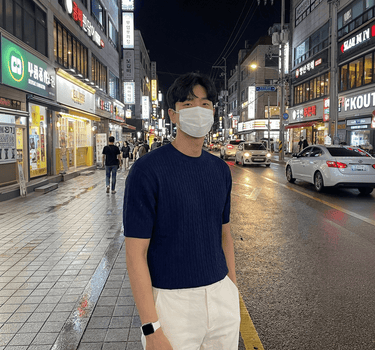 GS No. 100 Knitted T-shirt - Gentleman's Seoul - 