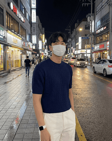 GS No. 100 Knitted T-shirt - Gentleman's Seoul - 