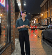 GS No. 107 Harajuku Short - sleeves Shirt - Gentleman's Seoul - 