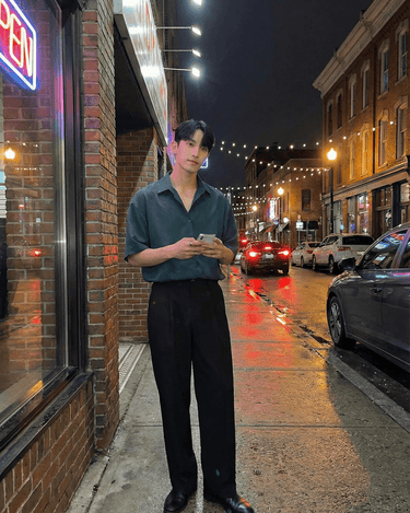 GS No. 107 Harajuku Short - sleeves Shirt - Gentleman's Seoul - 