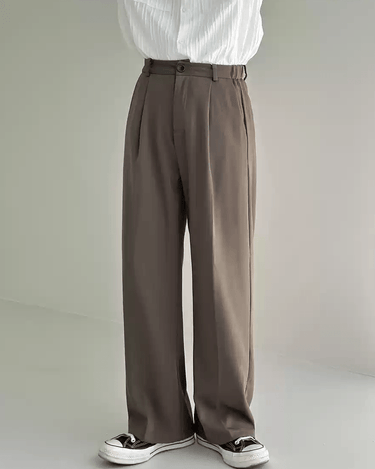 GS No. 115 Korean Loose Trousers - Gentleman's Seoul - 