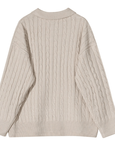 GS No. 122 Half-zip Sweater – Gentleman's Seoul