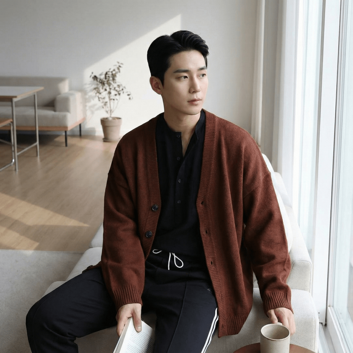 GS No. 126 Korean Cardigan – Gentleman's Seoul GS No. 126 Korean Cardigan – Gentleman's Seoul