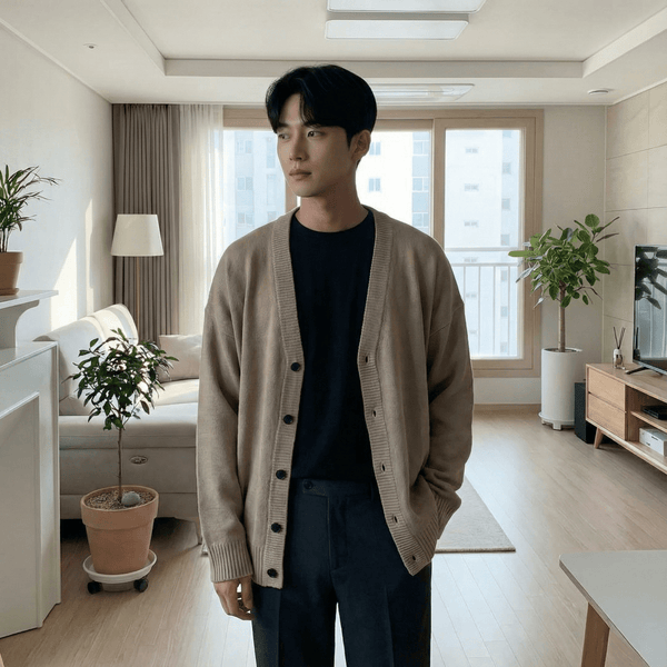 GS No. 126 Korean Cardigan – Gentleman's Seoul