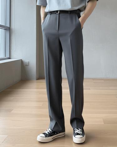 GS No. 128 Straight Trousers - Gentleman's Seoul - 