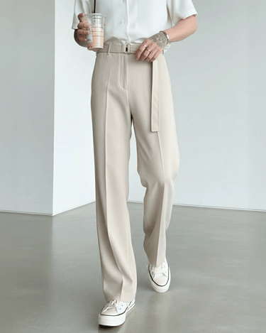 GS No. 128 Straight Trousers - Gentleman's Seoul - 