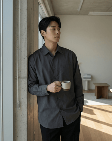 GS No. 142 Korean Loose Shirt  Gentleman's Seoul