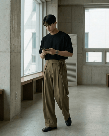 GS No. 162 Slack Trousers - Gentleman's Seoul - 