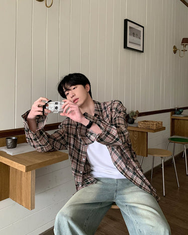 GS No. 207 Striped Shirt - Gentleman's Seoul -