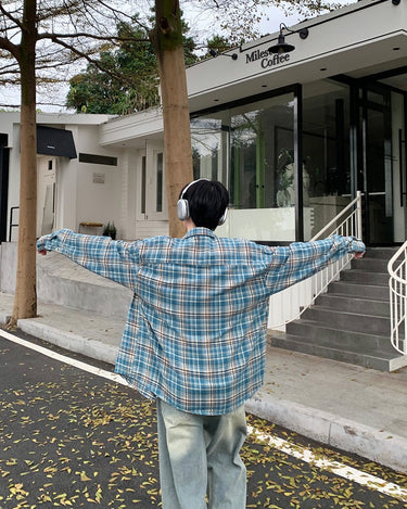 GS No. 208 Plaid Shirt - Gentleman's Seoul -