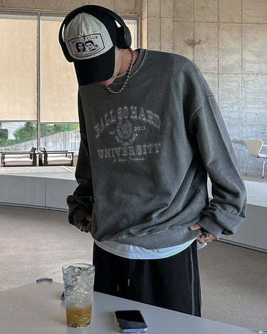 GS No. 209 University Pullover - Gentleman's Seoul -