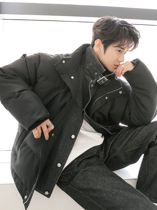 GS No. 214 Double Puffer Jacket - Gentleman's Seoul -