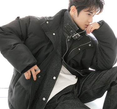 GS No. 214 Double Puffer Jacket - Gentleman's Seoul -