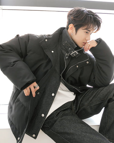 GS No. 214 Double Puffer Jacket - Gentleman's Seoul -