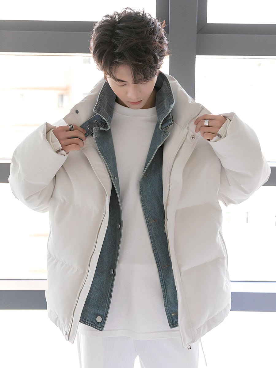 GS No. 214 Double Puffer Jacket - Gentleman's Seoul -