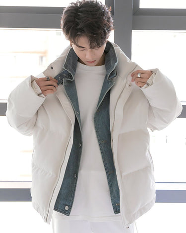 GS No. 214 Double Puffer Jacket - Gentleman's Seoul -