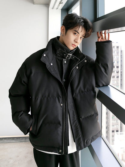 GS No. 214 Double Puffer Jacket - Gentleman's Seoul -