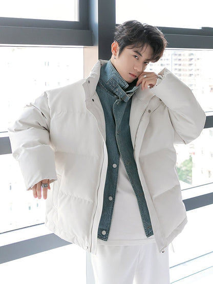 GS No. 214 Double Puffer Jacket - Gentleman's Seoul -