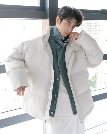 GS No. 214 Double Puffer Jacket - Gentleman's Seoul -