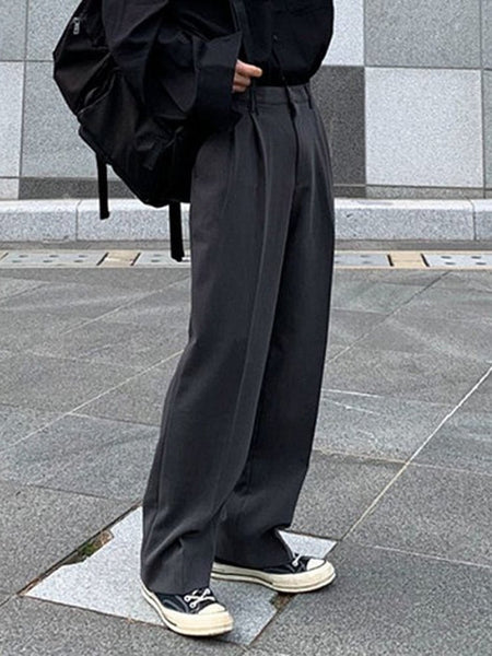 [GRAVER]25SS★韓国人気★OF_19 TRAINING PINTUCK WIDE PANTS Men's Pintuck Wide Fit Sweatpants IO420 - Korean Men's
