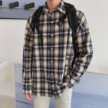 GS No. 236 Autumn Plaid Shirt - Gentleman's Seoul -