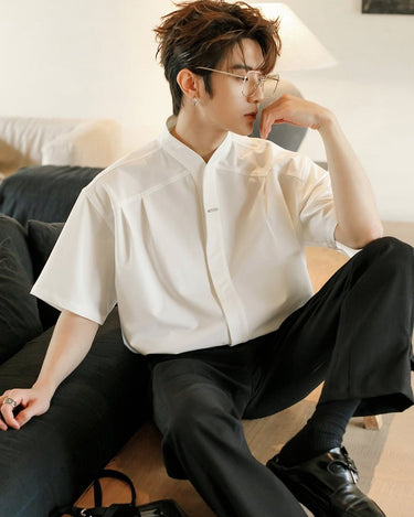 GS No. 238 Summer Collar T-shirt - Gentleman's Seoul -