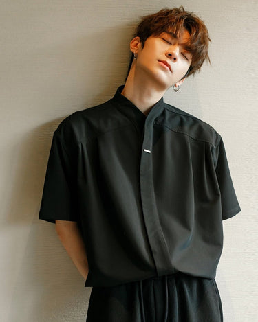 GS No. 238 Summer Collar T-shirt - Gentleman's Seoul -