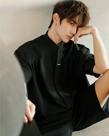 GS No. 238 Summer Collar T-shirt - Gentleman's Seoul -