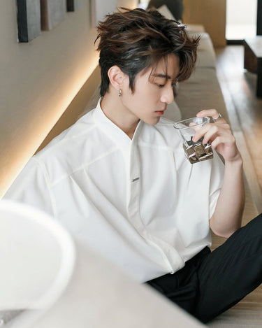 GS No. 238 Summer Collar T-shirt - Gentleman's Seoul -