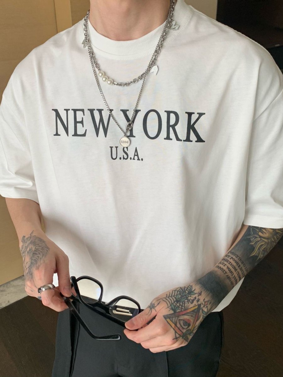 GS No. 244 New York T - shirt - Gentleman's Seoul - 