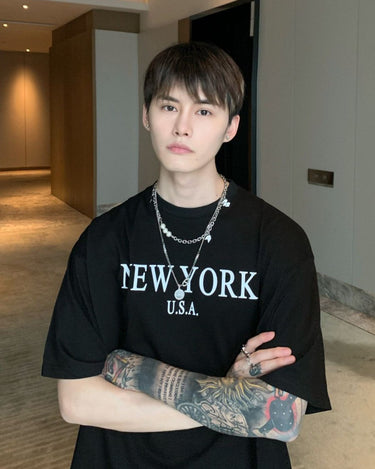 GS No. 244 New York T - shirt - Gentleman's Seoul - 