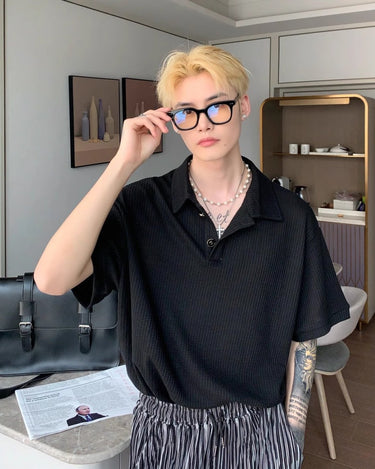 GS No. 245 Knit Polo - Gentleman's Seoul - 