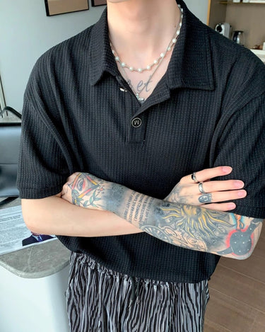 GS No. 245 Knit Polo - Gentleman's Seoul - 