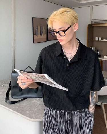 GS No. 245 Knit Polo - Gentleman's Seoul - 