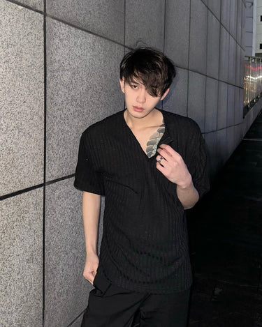 GS No. 250 Henley T - shirt - Gentleman's Seoul - 