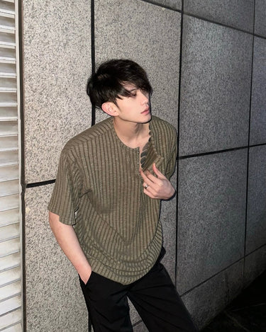 GS No. 250 Henley T - shirt - Gentleman's Seoul - 