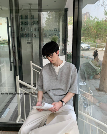 GS No. 252 Loose Crewneck T - shirt - Gentleman's Seoul - 