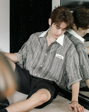 GS No. 264 Cropped - sleeves Shirt - Gentleman's Seoul - 