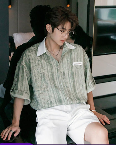 GS No. 264 Cropped - sleeves Shirt - Gentleman's Seoul - 