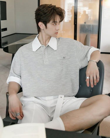 GS No. 268 Textured Polo - Gentleman's Seoul - 