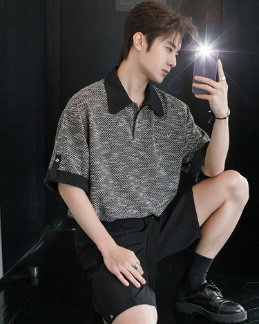 GS No. 268 Textured Polo - Gentleman's Seoul - 