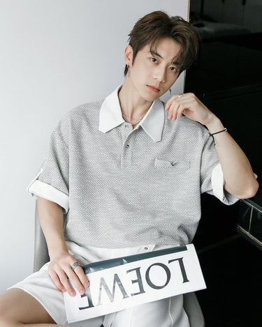 GS No. 268 Textured Polo - Gentleman's Seoul - 